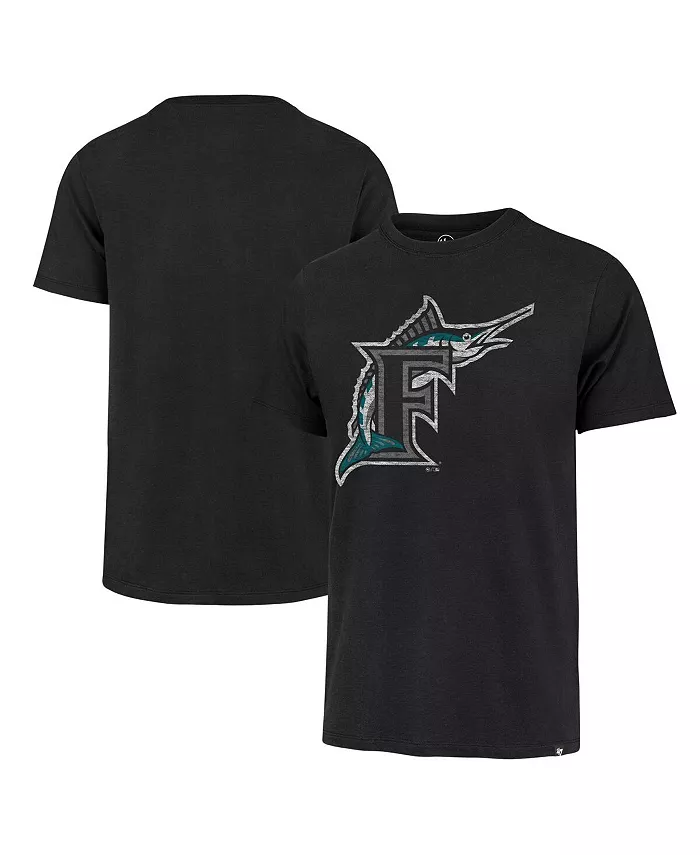 

47 Brand Мужская футболка Premier Franklin Miami Marlins черная '47 Brand