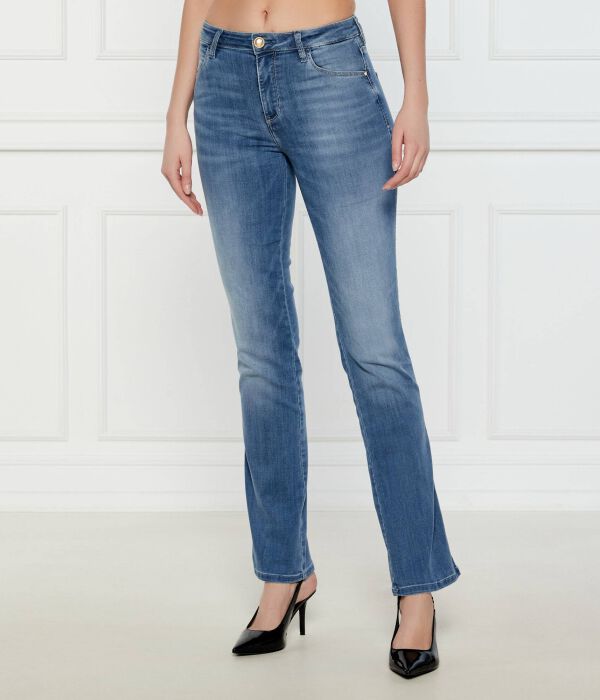 

Сексуальные джинсы Straight fit Guess Jeans, синий
