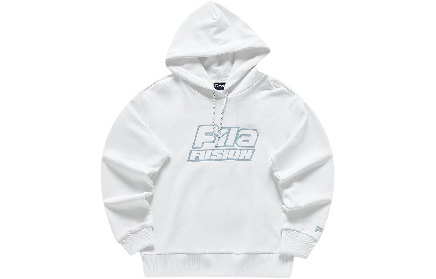 

FILA FUSION Урбан тек свитшот женский стандартный белый
