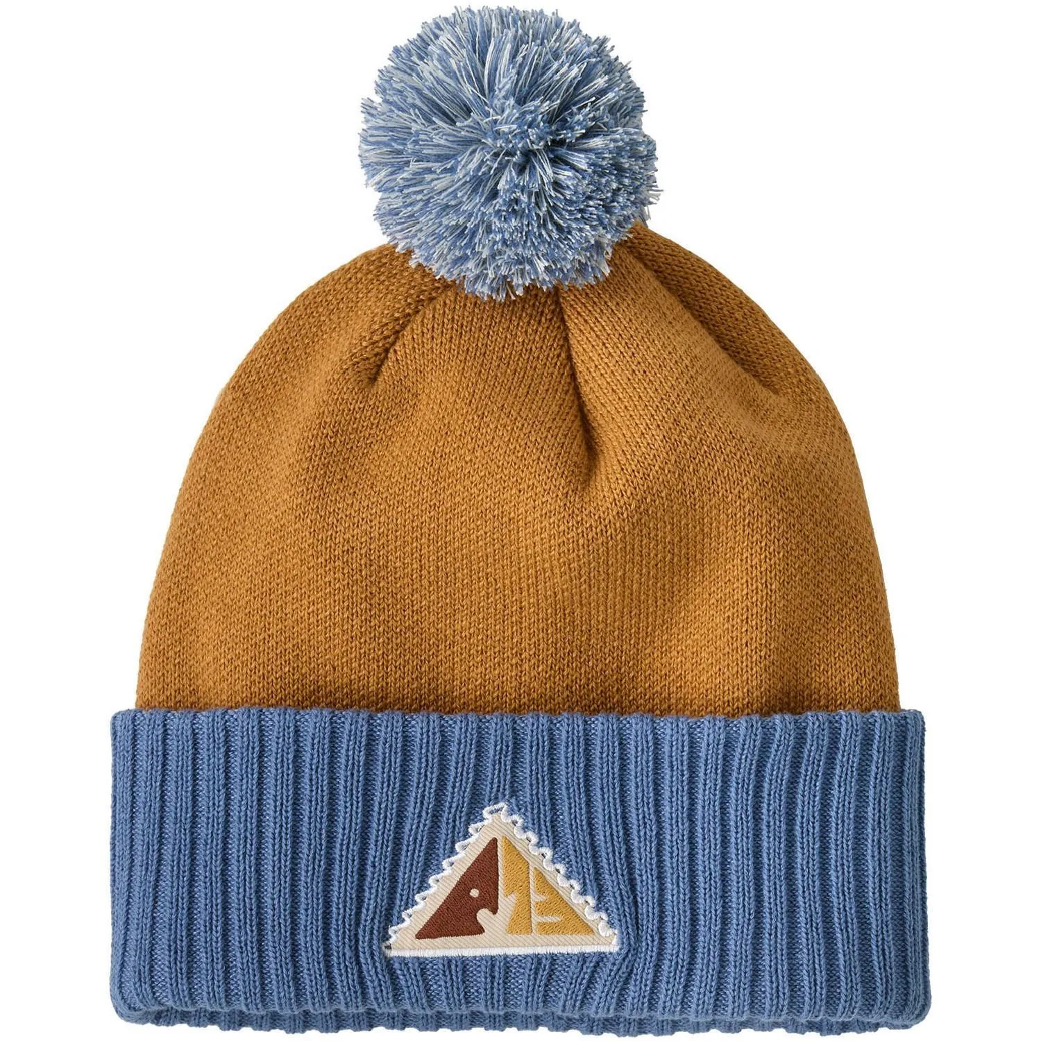 

Powder Town вязаная шапка Patagonia, Snow Steps Patch/Talon Gold