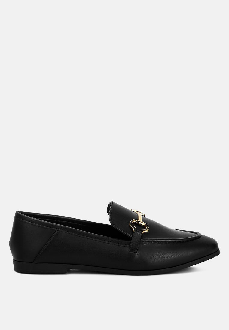 

лоферы finola с декором Horsebit London Rag, черный