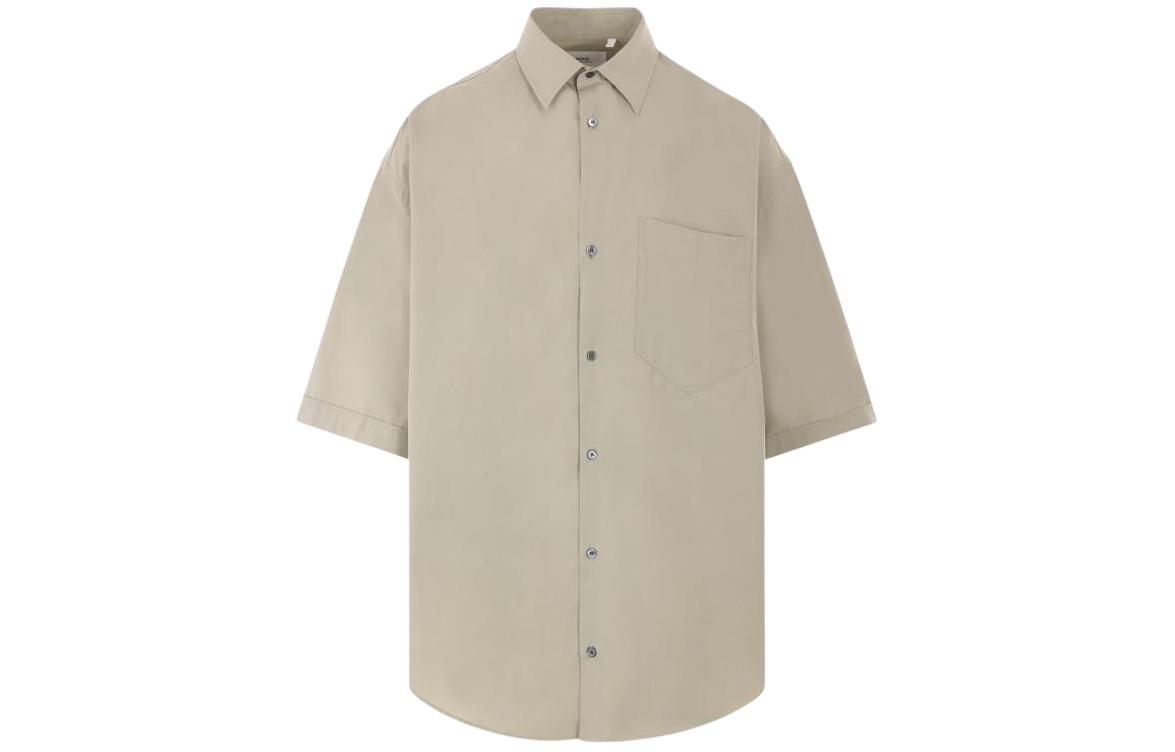 

Ами Париж Рубашка с короткими рукавами на пуговицах AMIPARIS, Light Umber