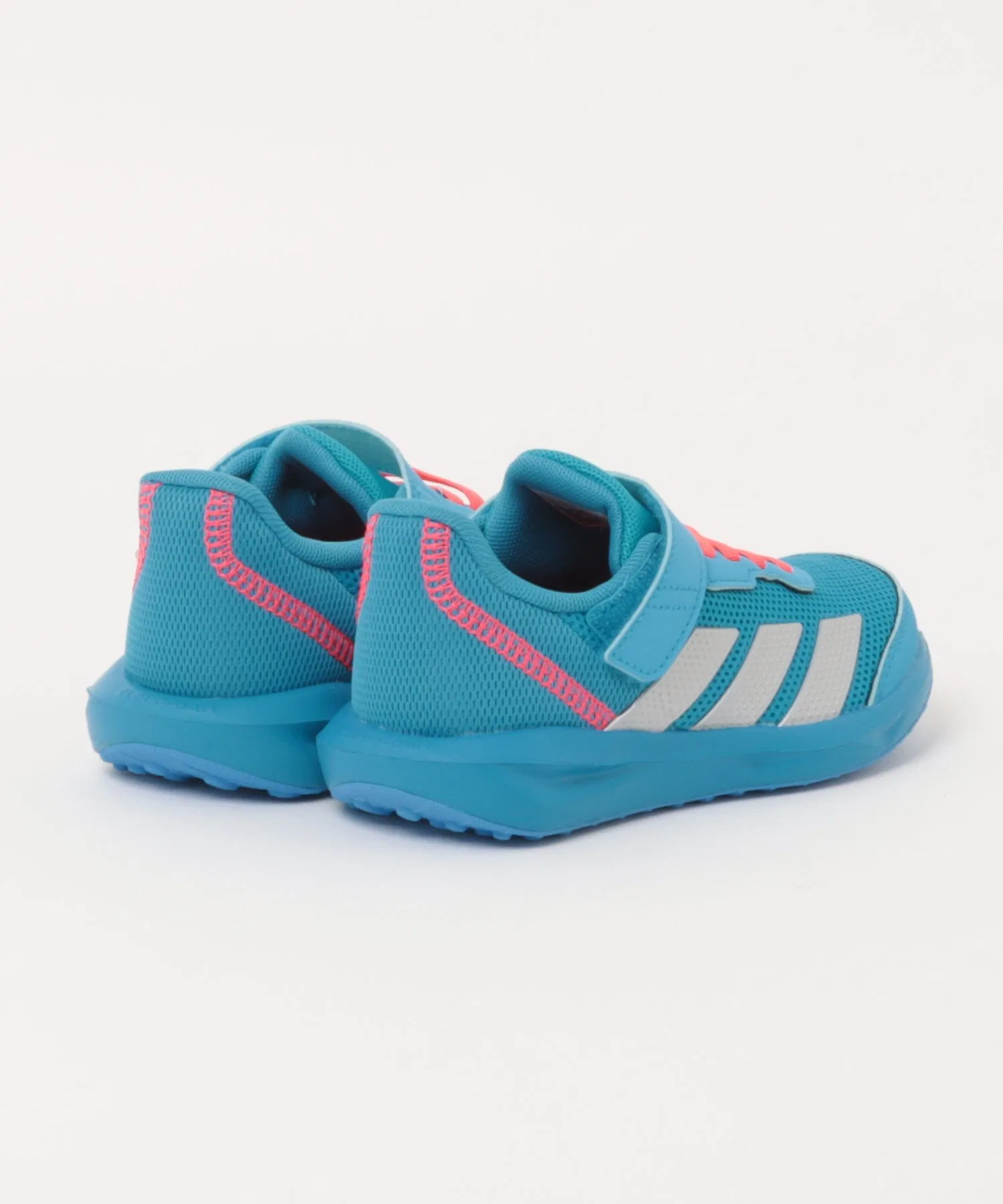 Детские кроссовки adidas FAITO EL K для спорта и прогулок голубые — фото 2