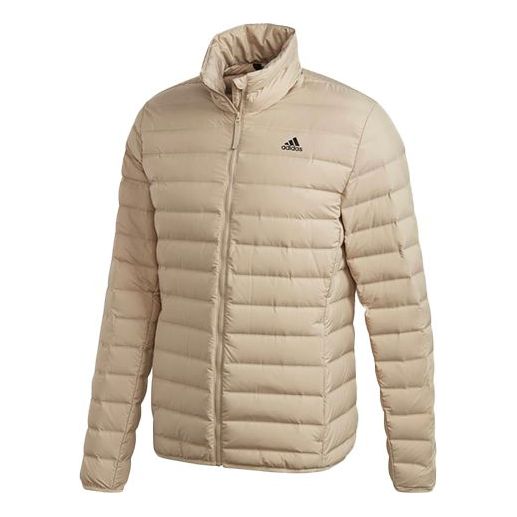 

Пуховик adidas Windproof And Warm Sports Stand Collar Down Jacket Men's Khaki, хаки