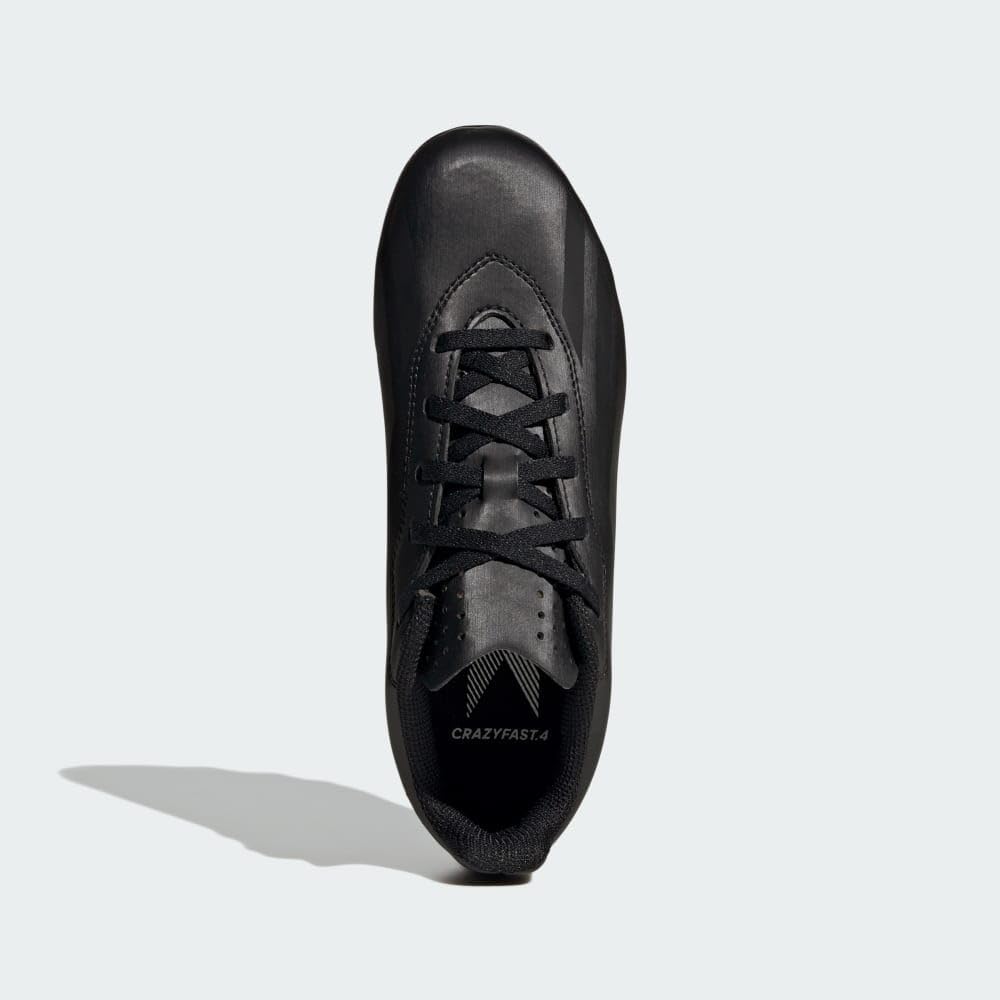 Детские кроссовки Adidas X Crazylight.4 Flexible Ground (унисекс), черный — фото 3