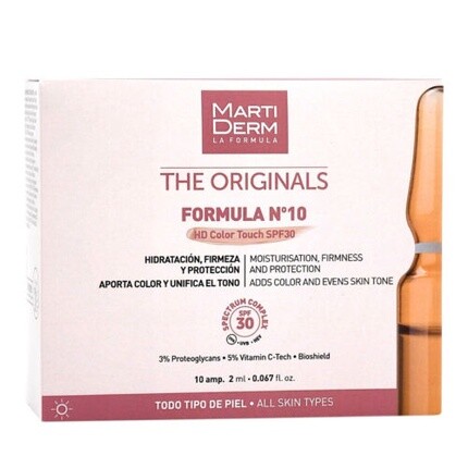 

Martiderm Formula No10 HD Color Touch LSF30 10 ампул