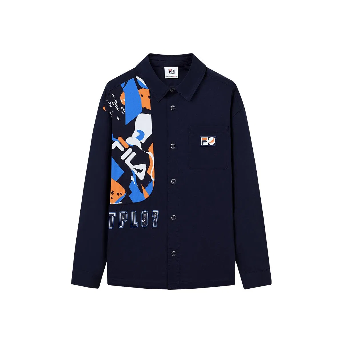 Рубашка FILA KIDS x Staple Legend Blue для подростков