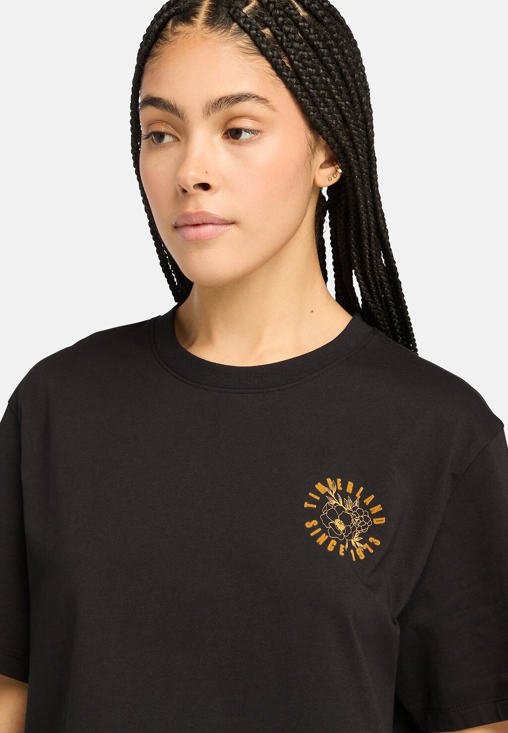 

Футболка с принтом GRAPHIC SHORT-SLEEVE TEE Timberland, черный