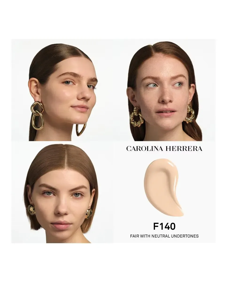 Тональная основа Nude Couture Triple Moisture Serum от Carolina Herrera, F140 — фото 4