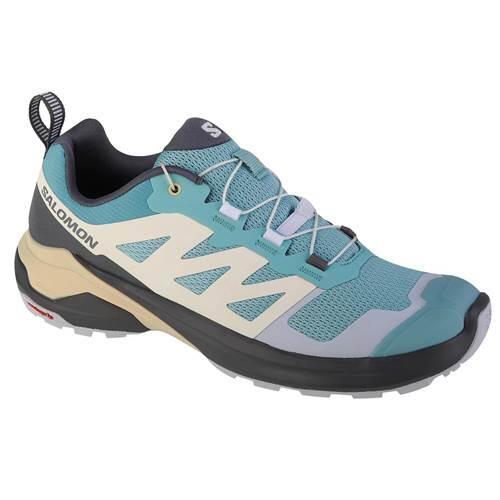 Женские кроссовки Salomon X Adventure, цвет синий бирюзовый, 473216