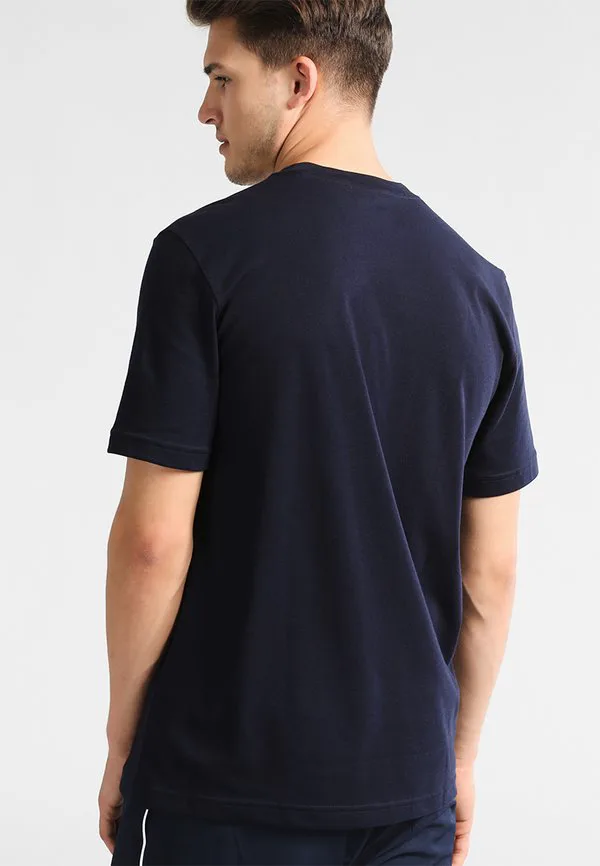 Классическая спортивная футболка Lacoste Sport, Navy Blue — фото 3