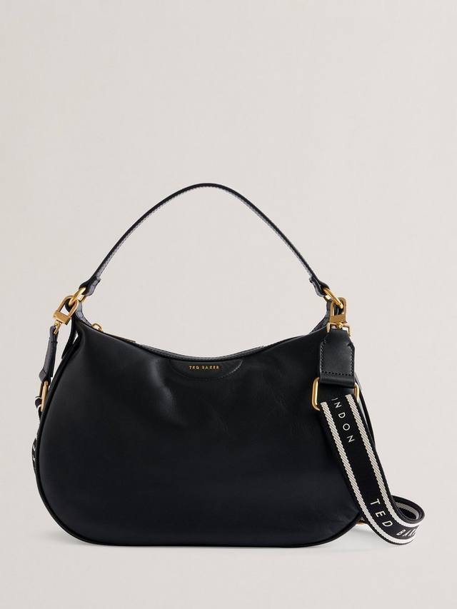 

Кожаная сумка Esiah в стиле хобо Ted Baker, Black