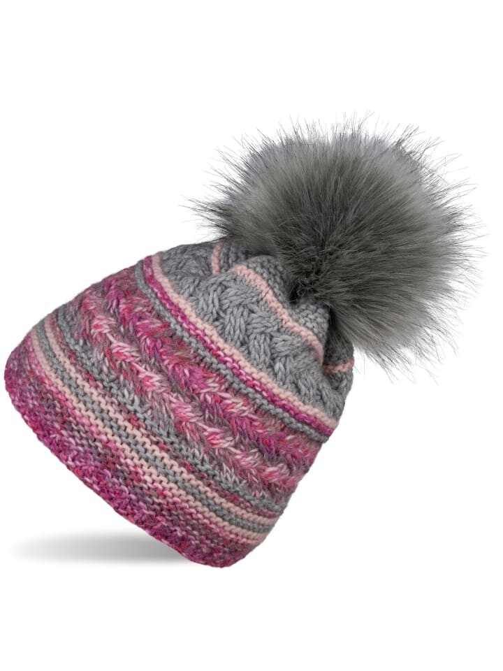 

Кепка styleBREAKER, цвет grau/pink/rose