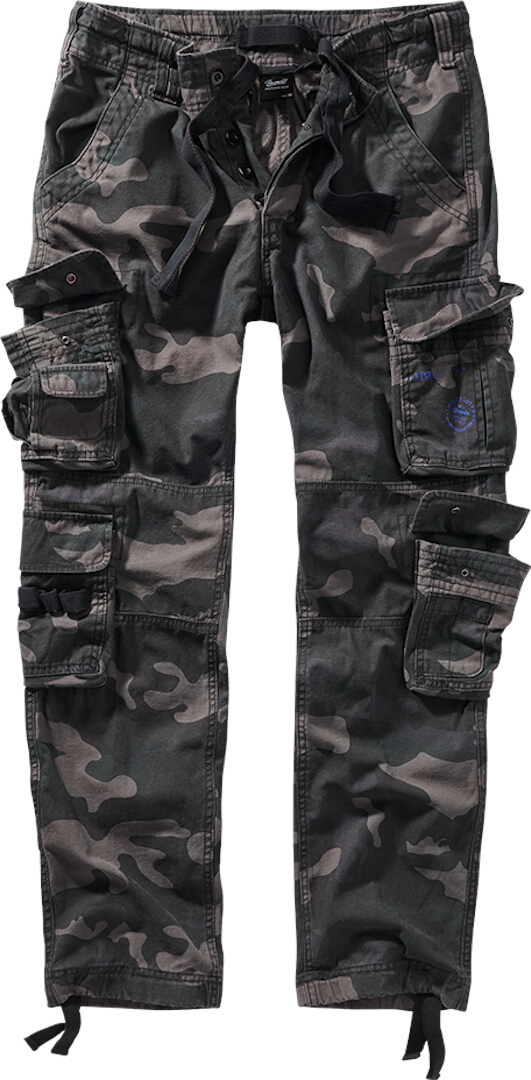 

Брюки Brandit Pure Slim Fit Pants, темный кмуфляж