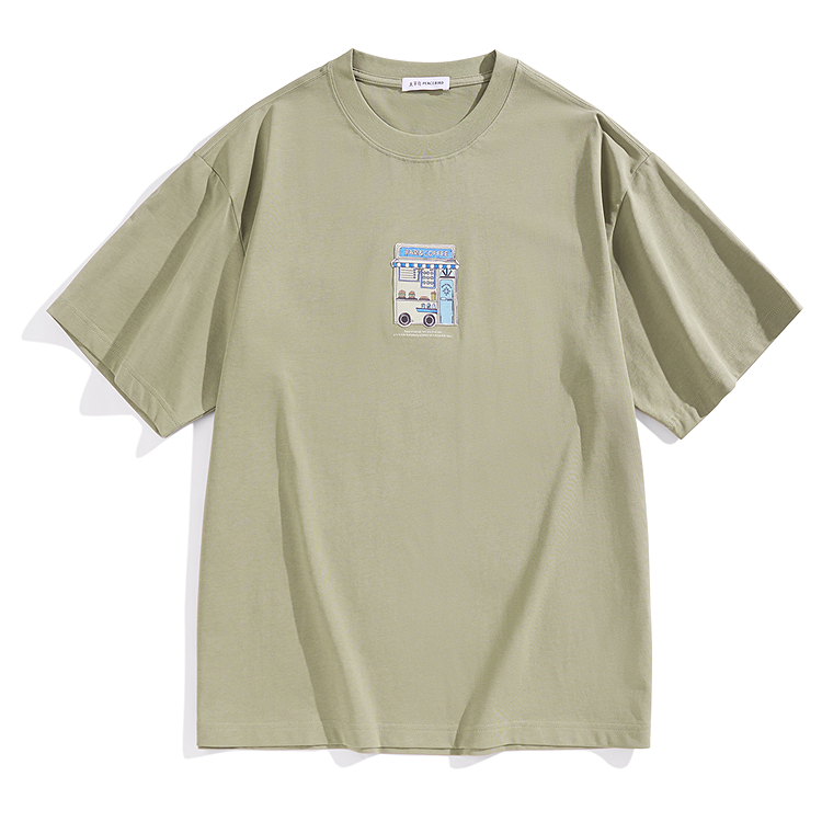 

PEACEBIRD MEN Футболка летняя мужская Green