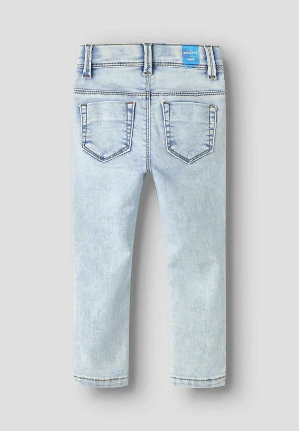 Джинсы fpolly skinny th noos skinny fit Name It, Light Blue Bleached Denim — фото 2