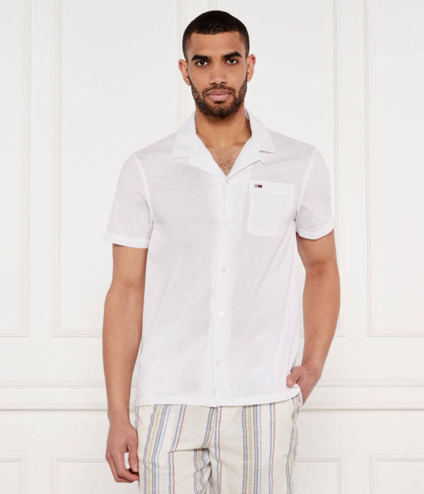 

Рубашка Regular fit Tommy Jeans, белый