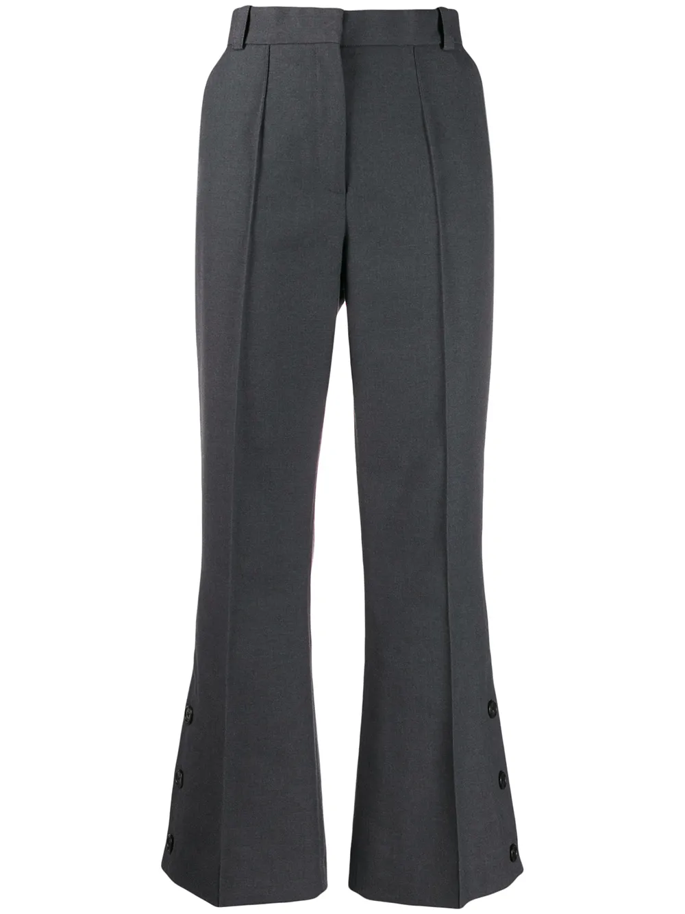 

Строгие брюки широкого кроя Rokh, серый