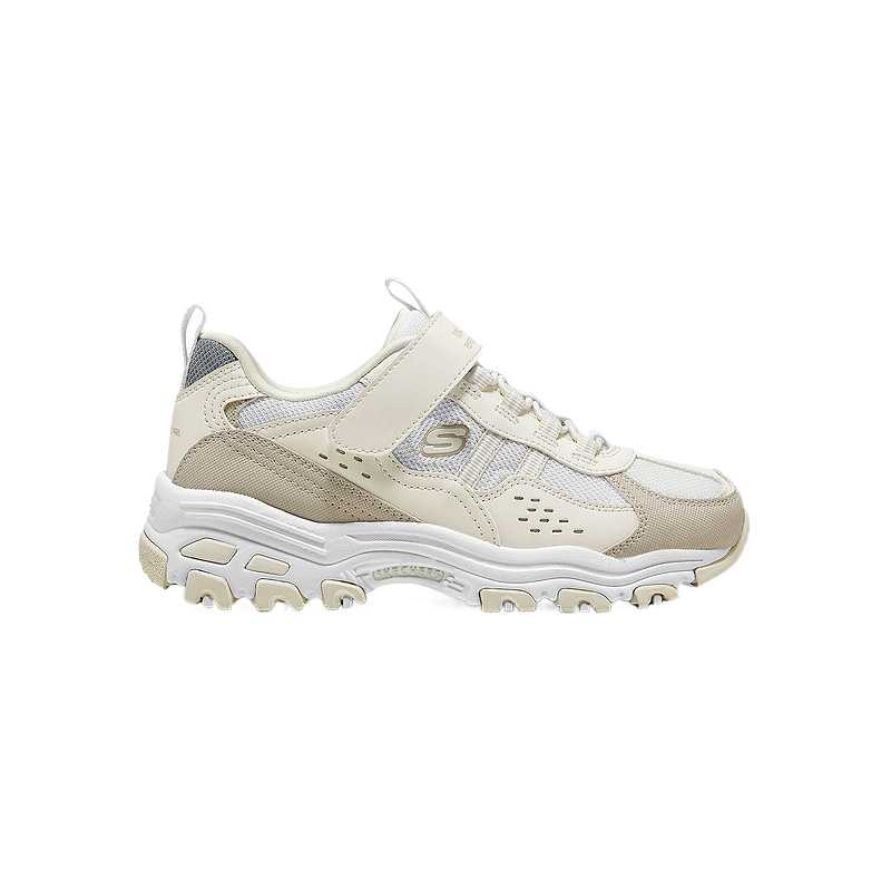 Низкие кроссовки для девочек SKECHERS для детей Skechers Kids, Natural — фото 2