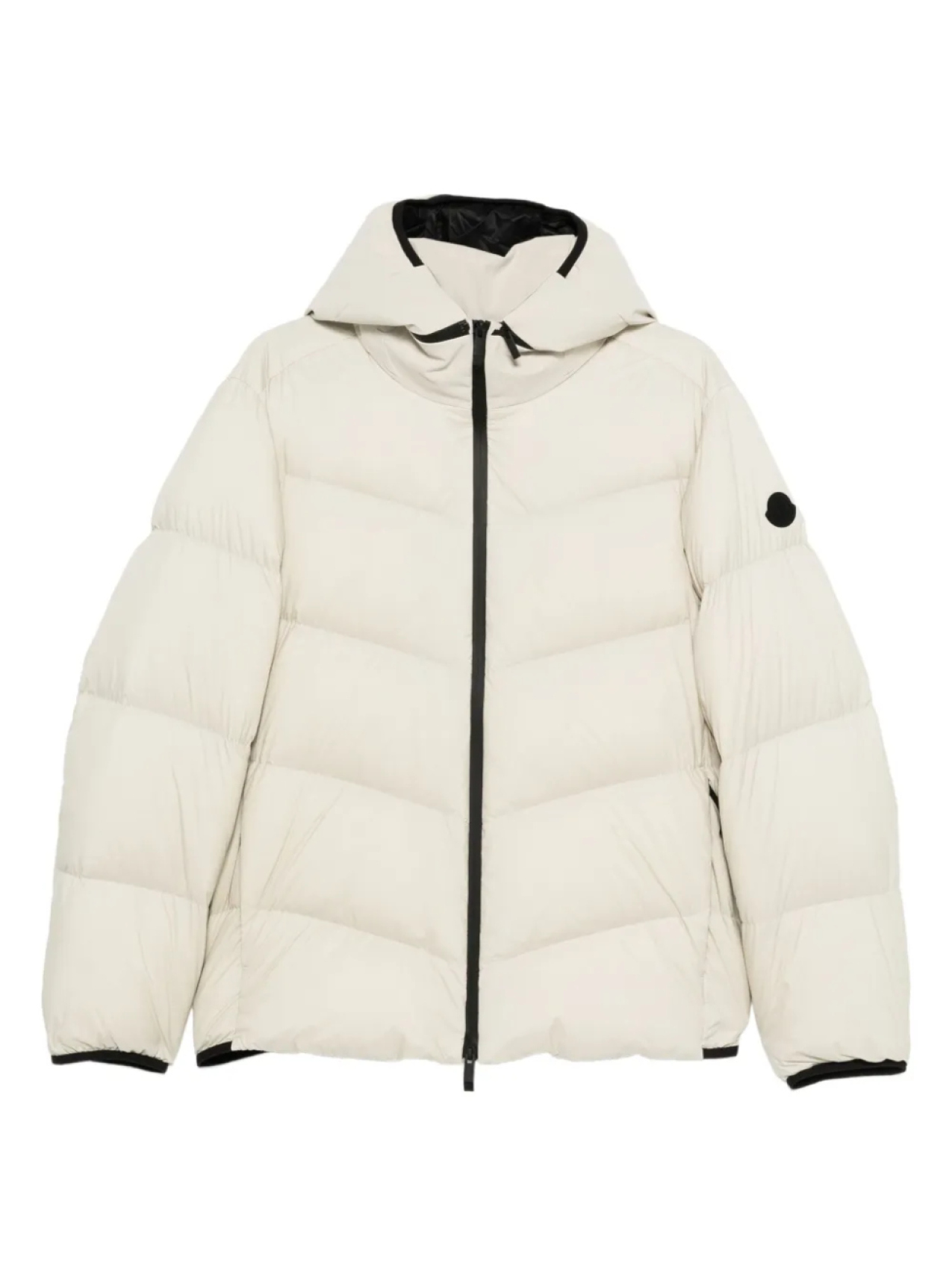

Стеганая куртка с капюшоном Moncler Forez, нейтральный