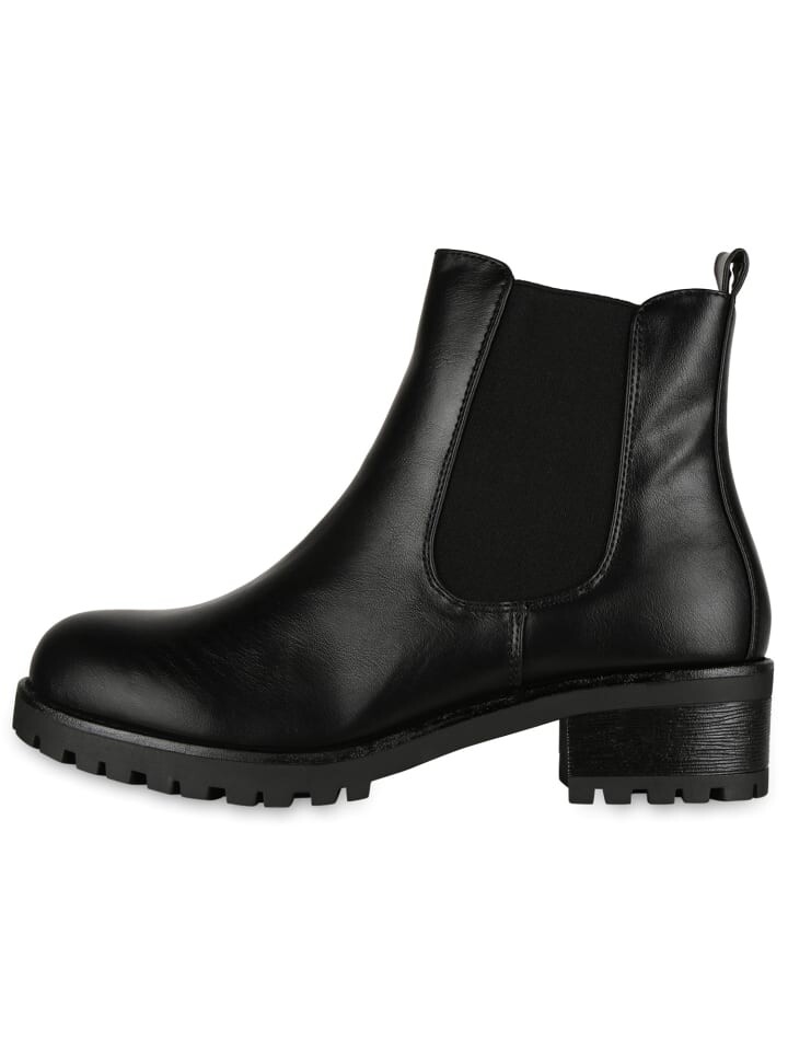 Ботинки челси VAN HILL Chelsea Boots Madison, цвет Schwarz Velours — фото 2