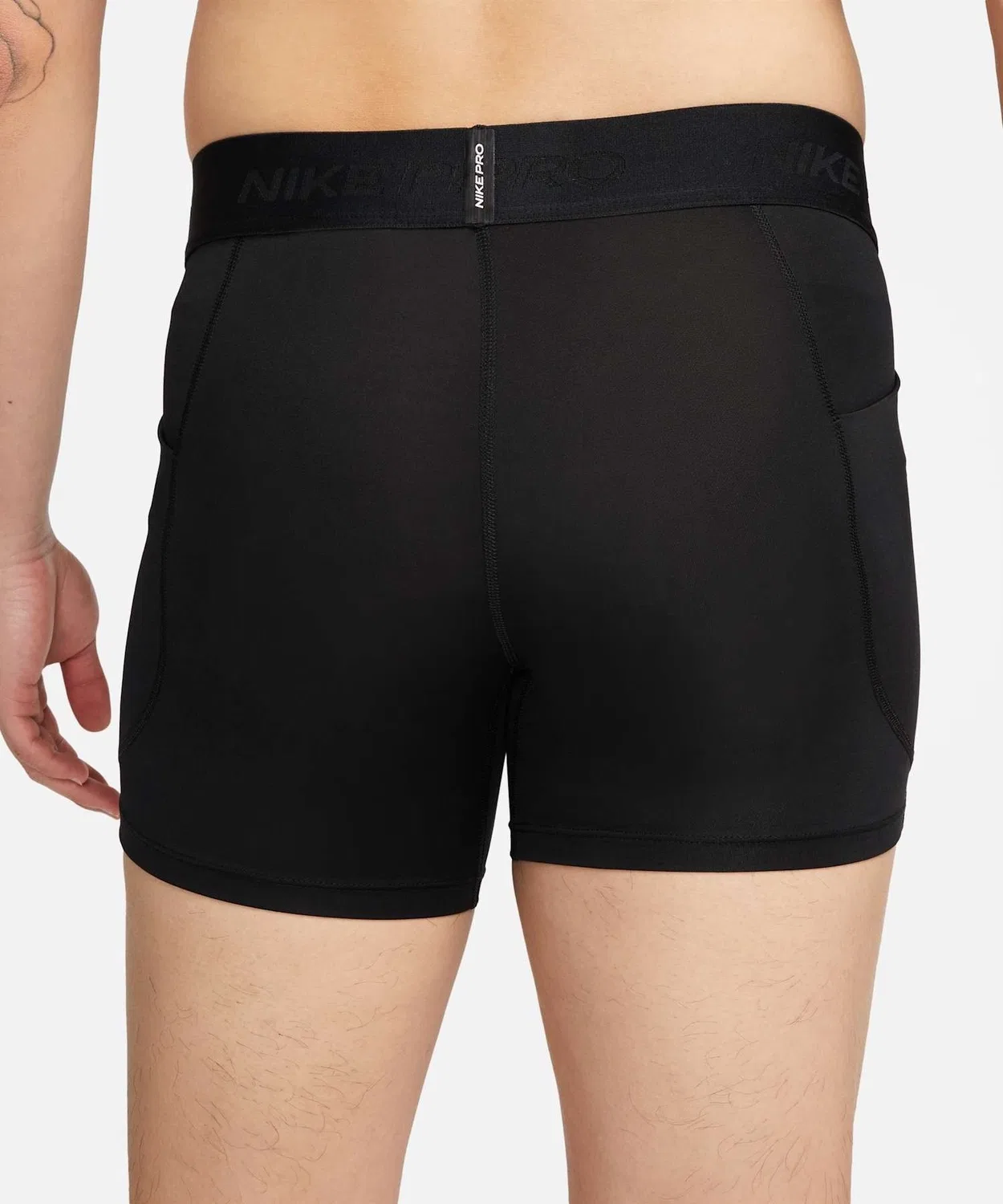 Шорты Nike Pro Dri-FIT Brief Shorts, чёрные — фото 3