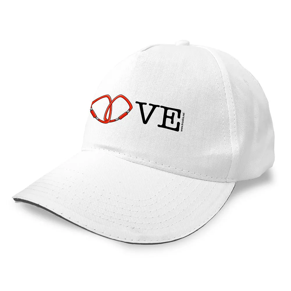 

Бейсболка Kruskis Love, белый