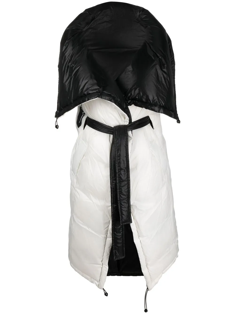 

Пуховик с принтом Panther Krizia, черный