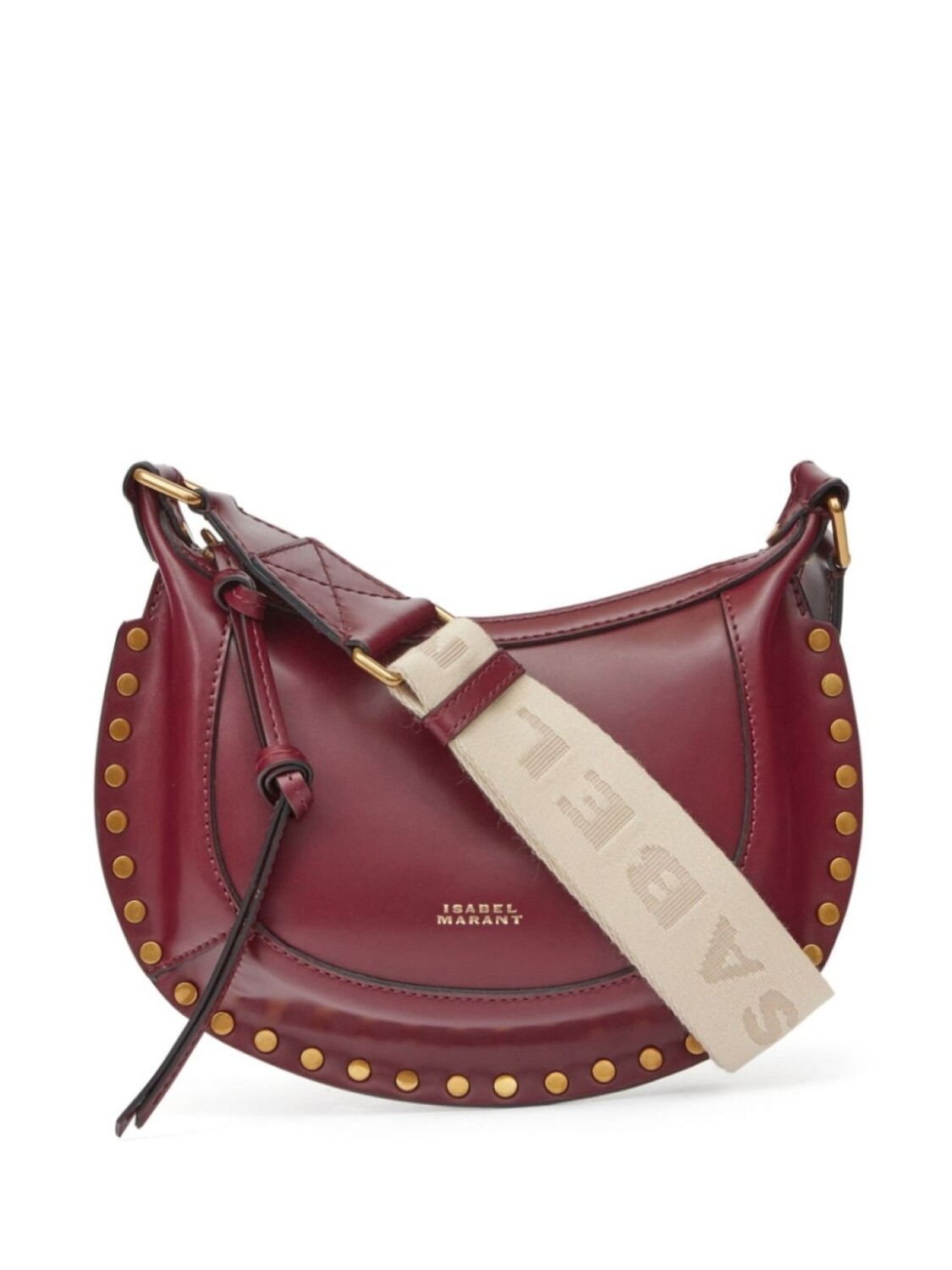 

ISABEL MARANT кожаная сумка Mini Moon, красный