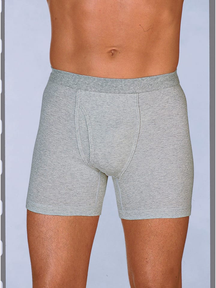 

WITT WEIDEN Короткие трусы светло-серого меланжевого цвета