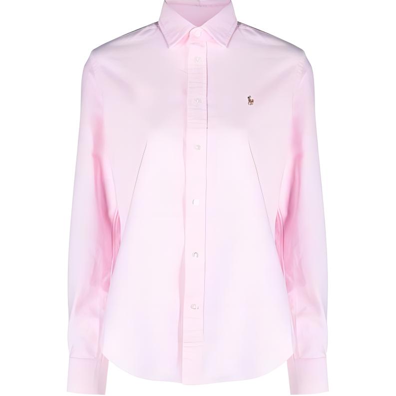 

Классическая оксфордская рубашка Polo Ralph Lauren, розовая