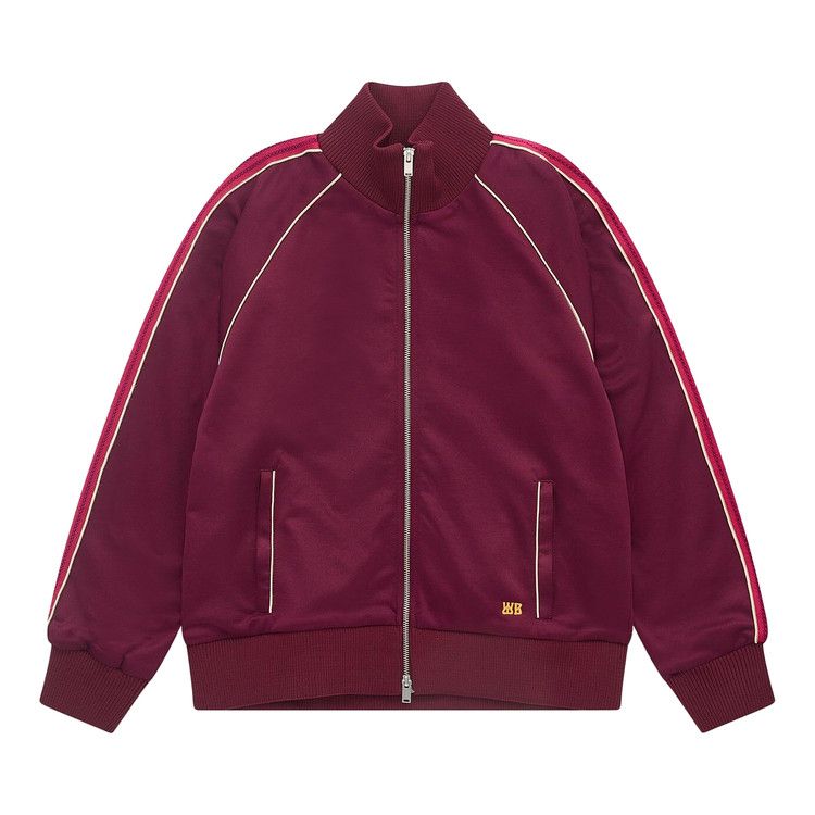 

Топ Wales Bonner Essence Track Top, Burgundy