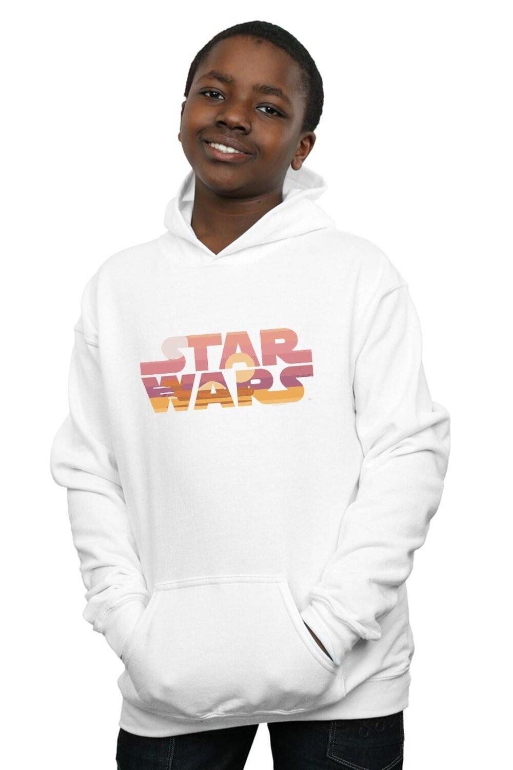 

Толстовка с логотипом Tatooine Suns Star Wars, белый