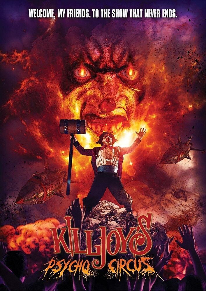 

Диск DVD Killjoy's Psycho Circus (killj