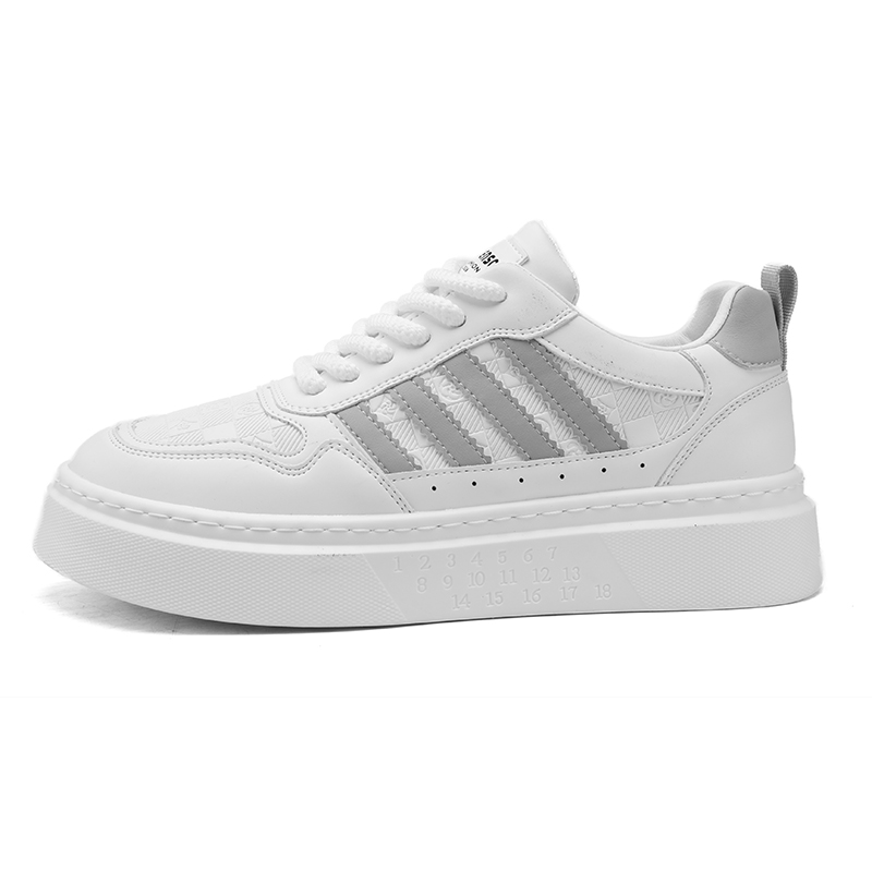 

Кроссовки Anti Slip Wear Resistant Low Top Skateboard Shoes Men's PROTECTCAMEL, белый/черный
