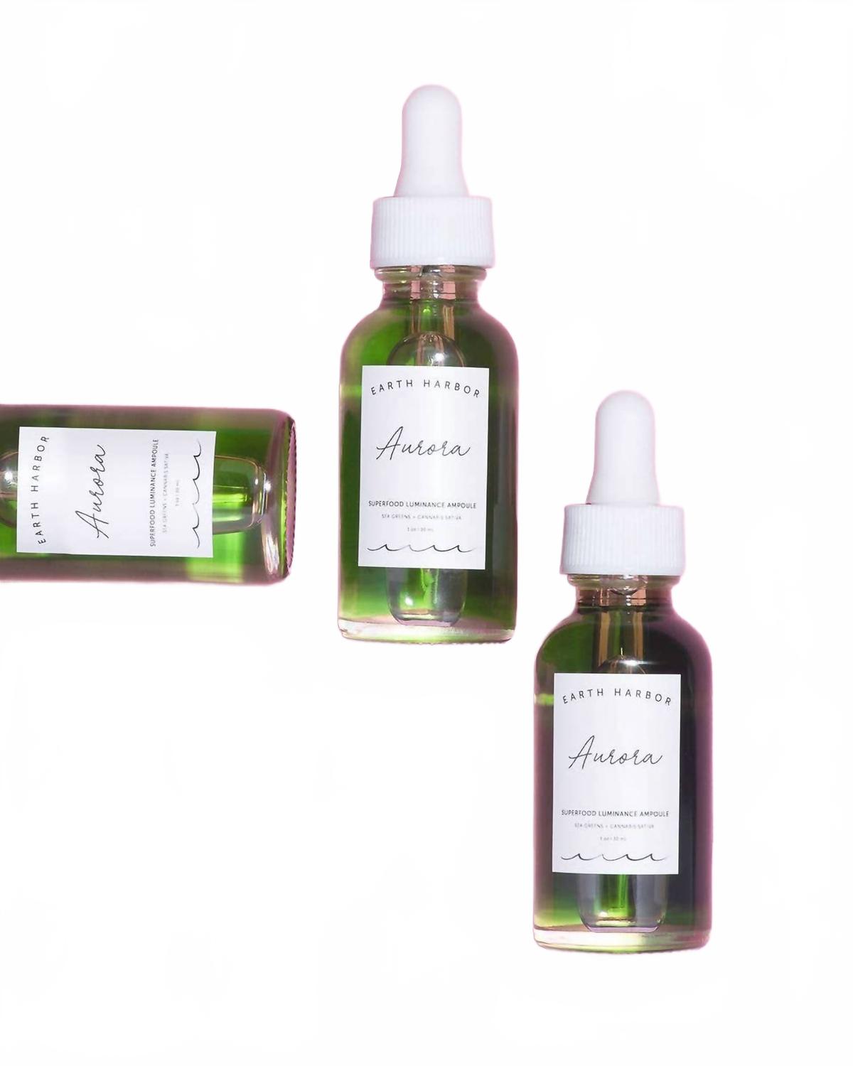 Aurora Superfood Luminance Ampoule с морскими травами Earth Harbor Naturals, Sea Greens — фото 3