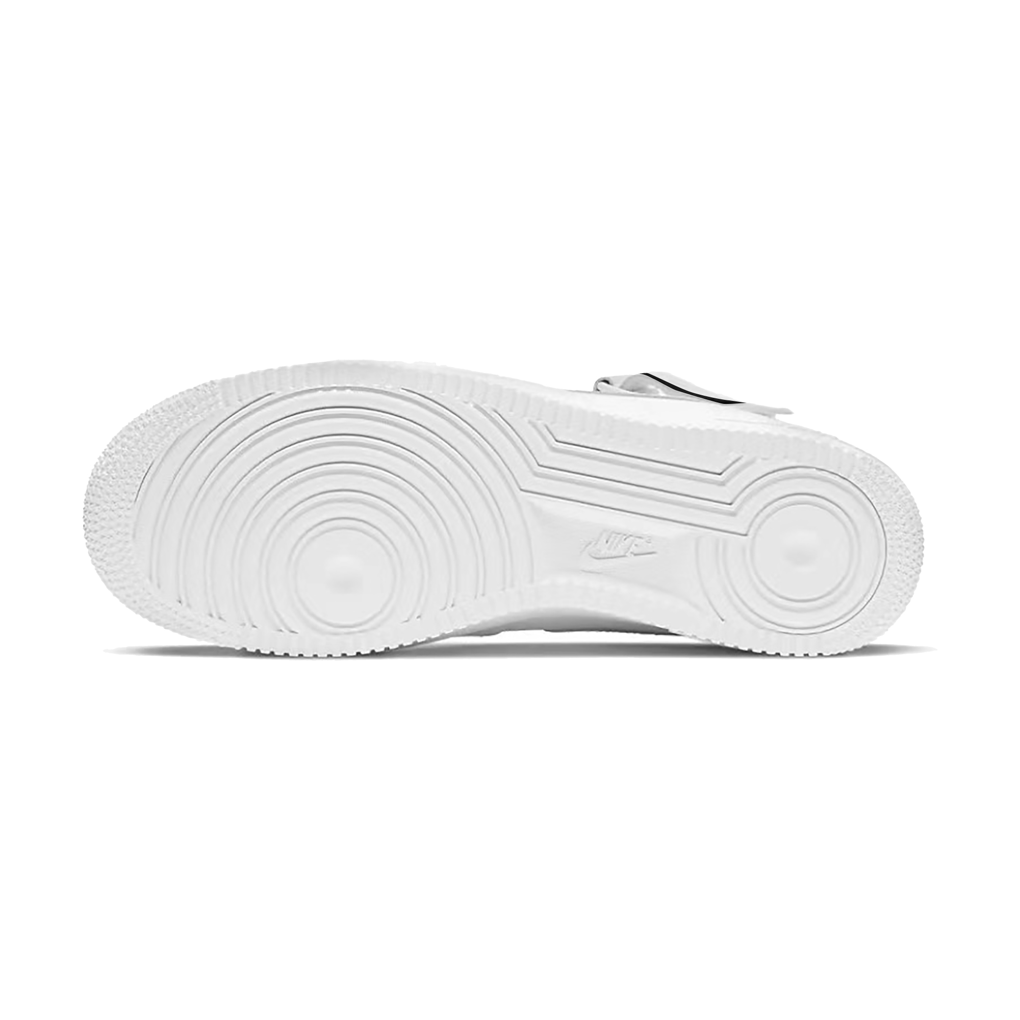 Nike Air Force 1 Противоскользящие и износостойкие мид-топ скейтбордские кроссовки мужские бело-синие — фото 4