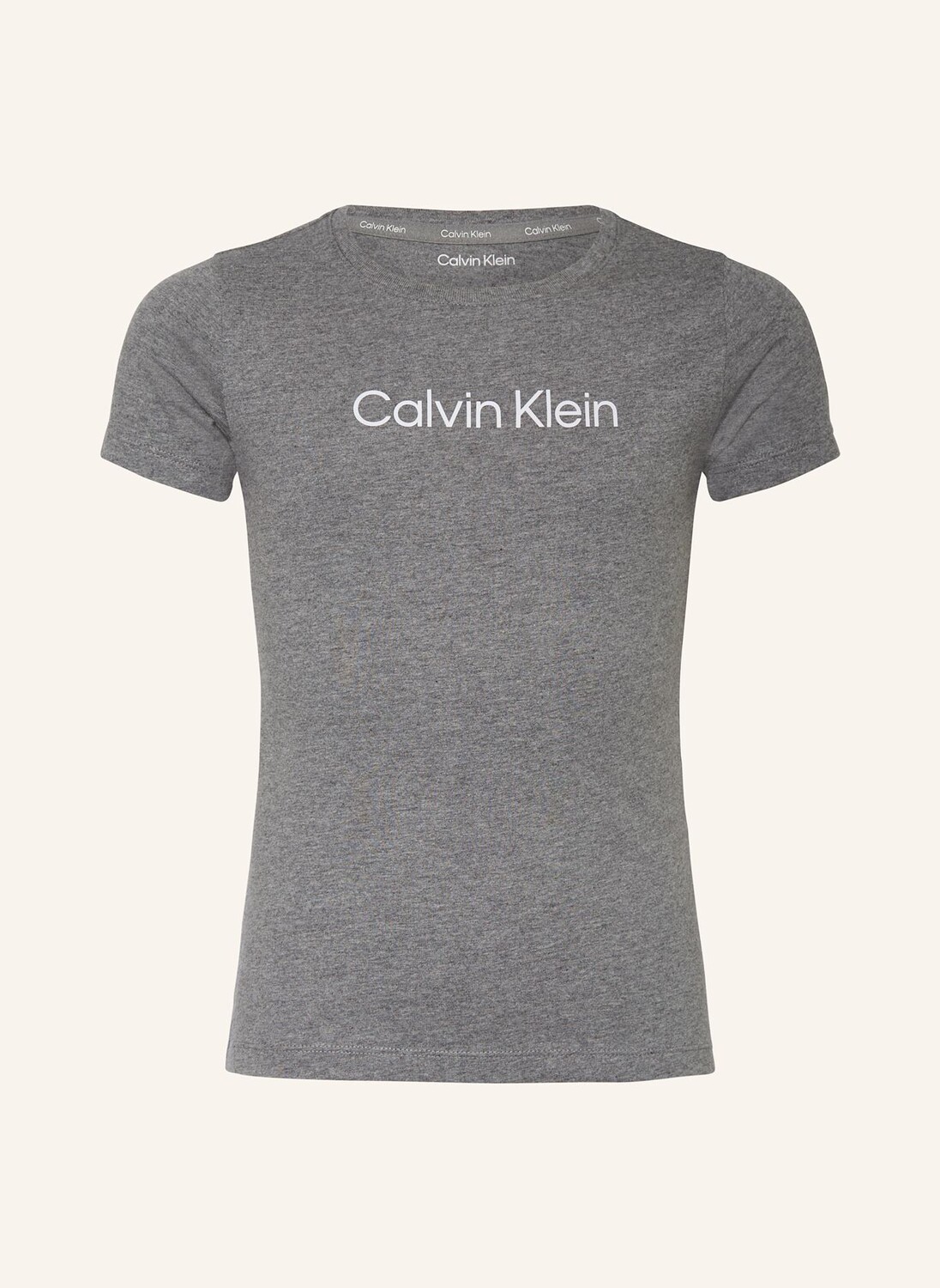 

2 пачки футболок Calvin Klein, серый