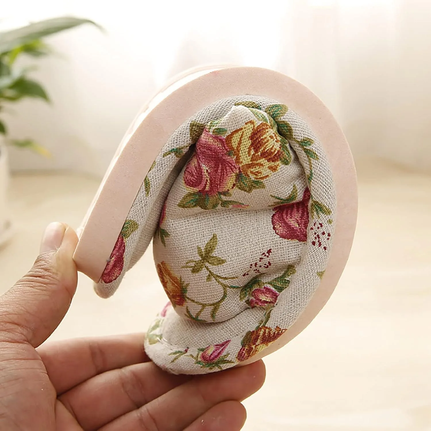 Женские и мужские тапочки, нескользящие, из хлопка, для дома и улицы, сандалии с открытым носком, прогулочные туфли для спальни, летние тапочки Generisch, красный — фото 4
