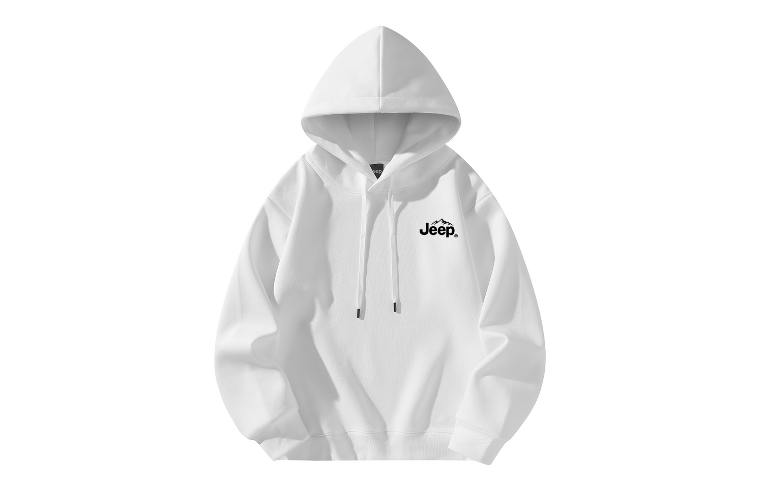 

Толстовка Unisex Hooded Moderate Heavyweight Jeep, белый