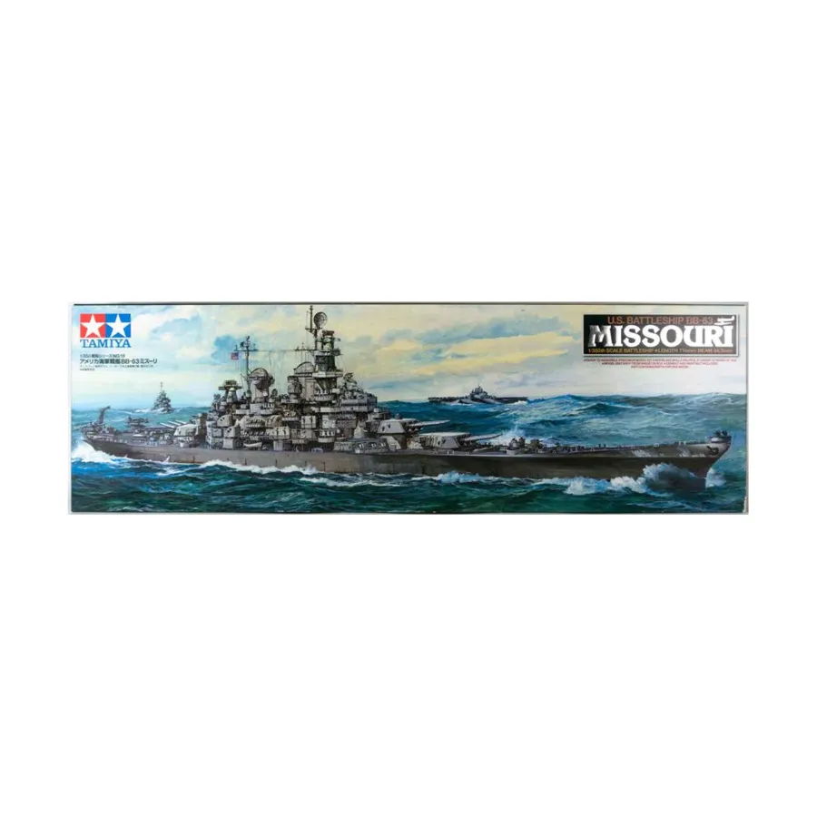 

Американский линкор BB-63 «Миссури», WWII Ship Models (1:350) (Tamiya)