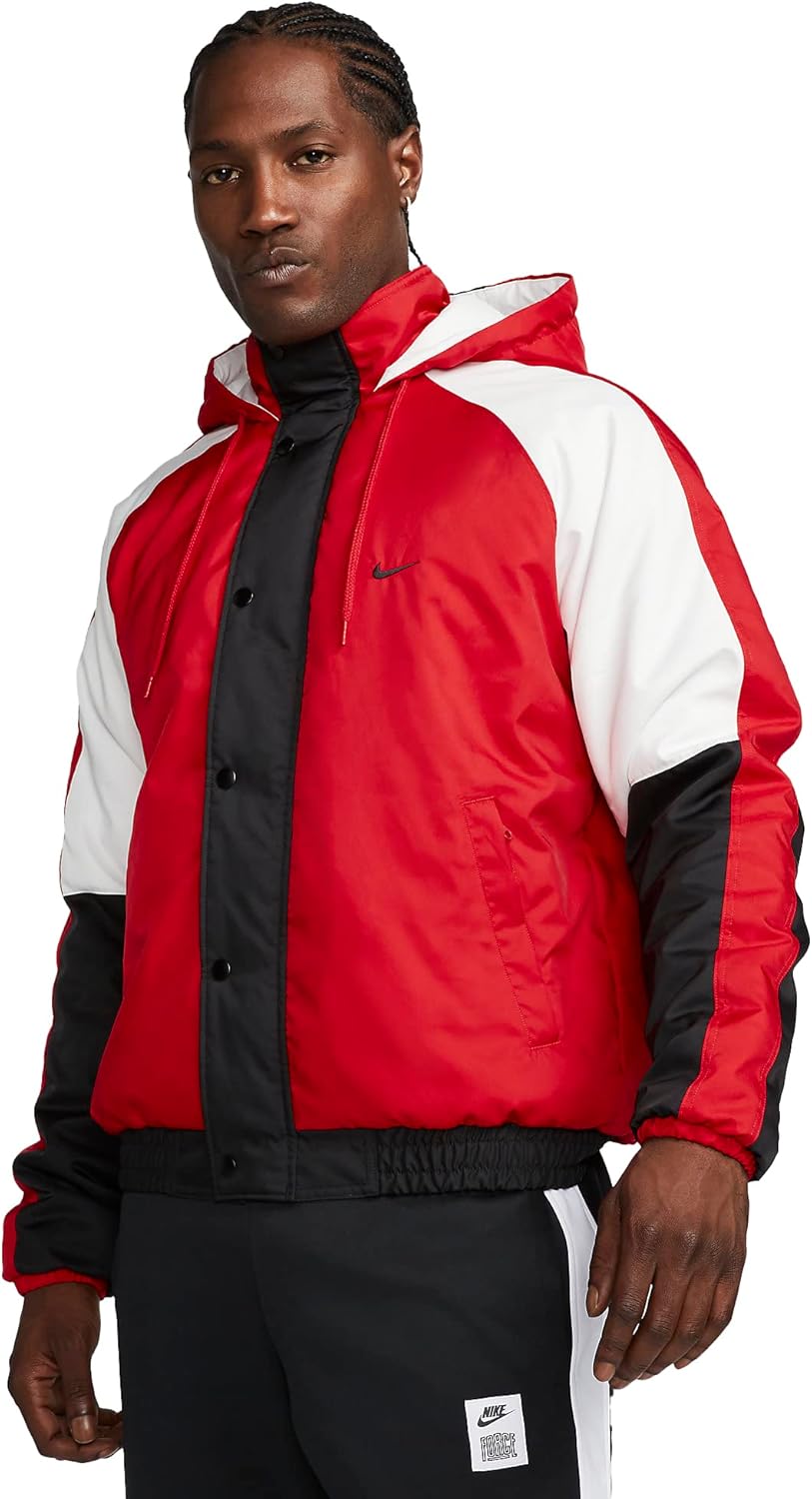 

Мужская баскетбольная куртка Nike DNA Force, University Red/White/Black