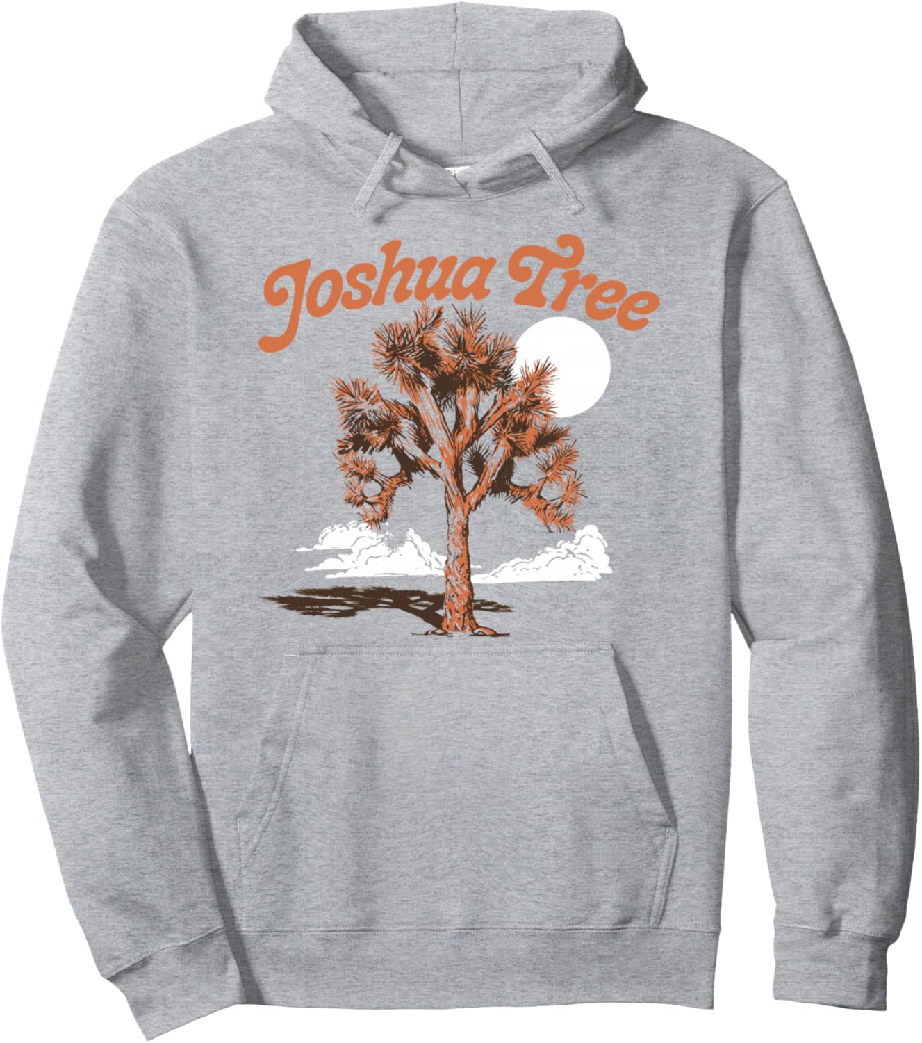 

Винтажная толстовка Joshua Tree в стиле 80-х Joshua Tree National Park Vintage Tees, серый
