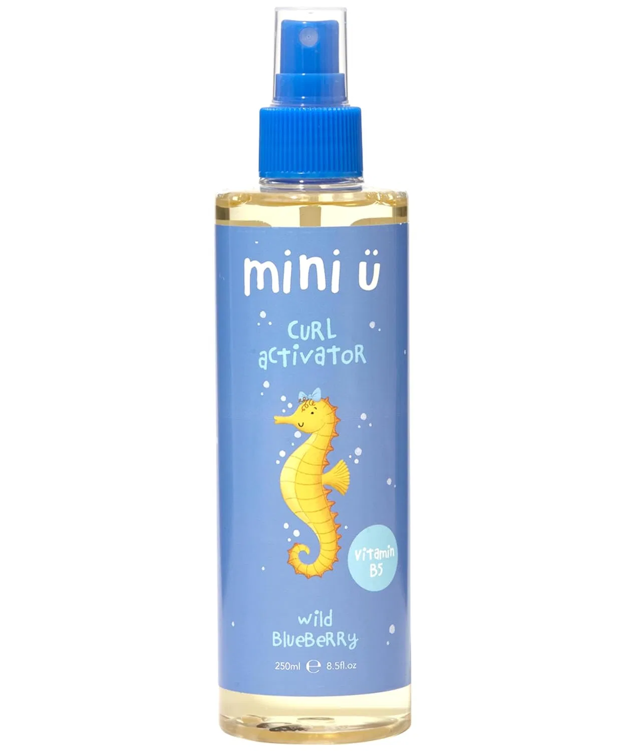 Спрей-активатор для кудрявых волос с ароматом черники Mini U Wild Blueberry, 250 мл Mini-U