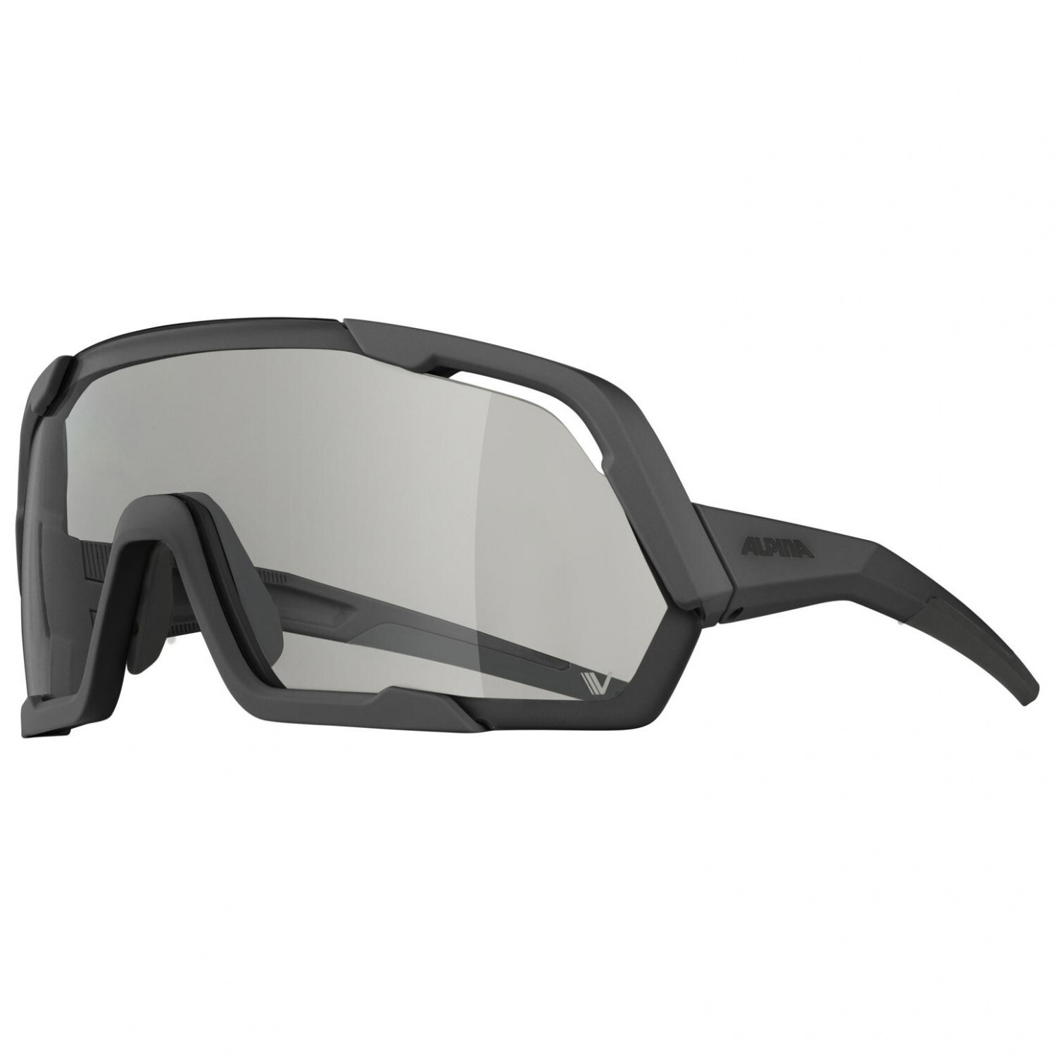 

Велосипедные очки Alpina Rocket V Cat 0 3, цвет Black Matt