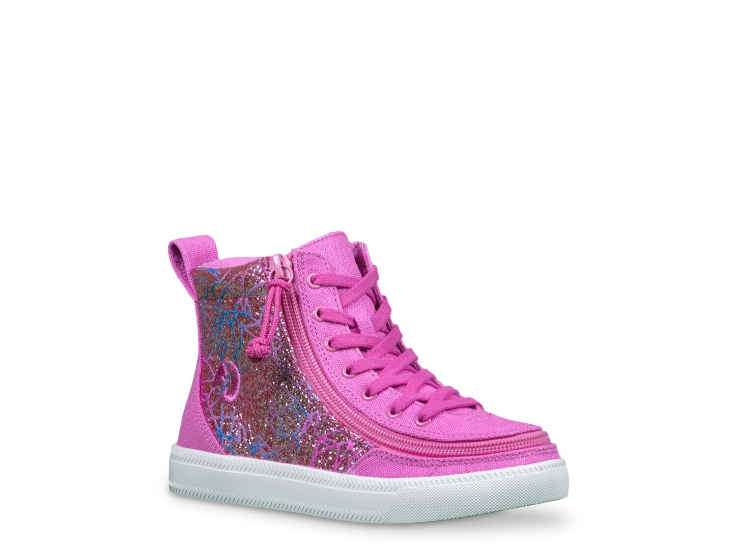 

Кеды высокие детские Billy Footwear Classic Lace, фуксия