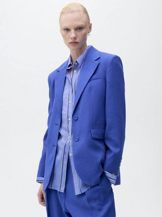 

Однобортный блейзер Palma Mango, Medium Blue