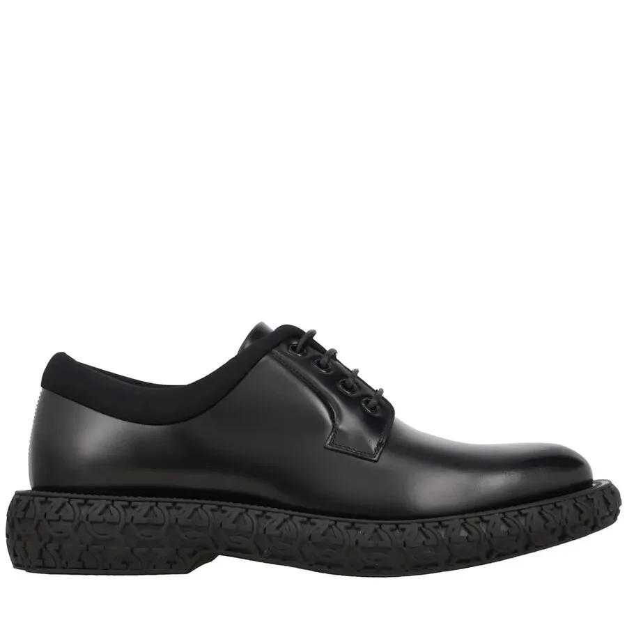 Кожаные дерби Ferragamo Mark, черный