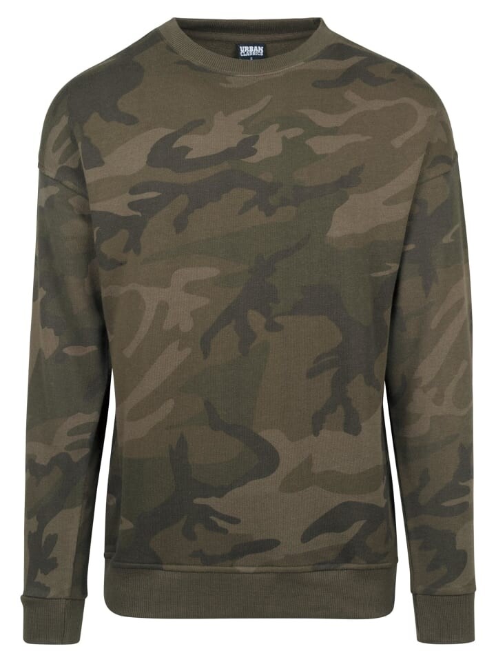 

Толстовка Urban Classics, цвет olive camo