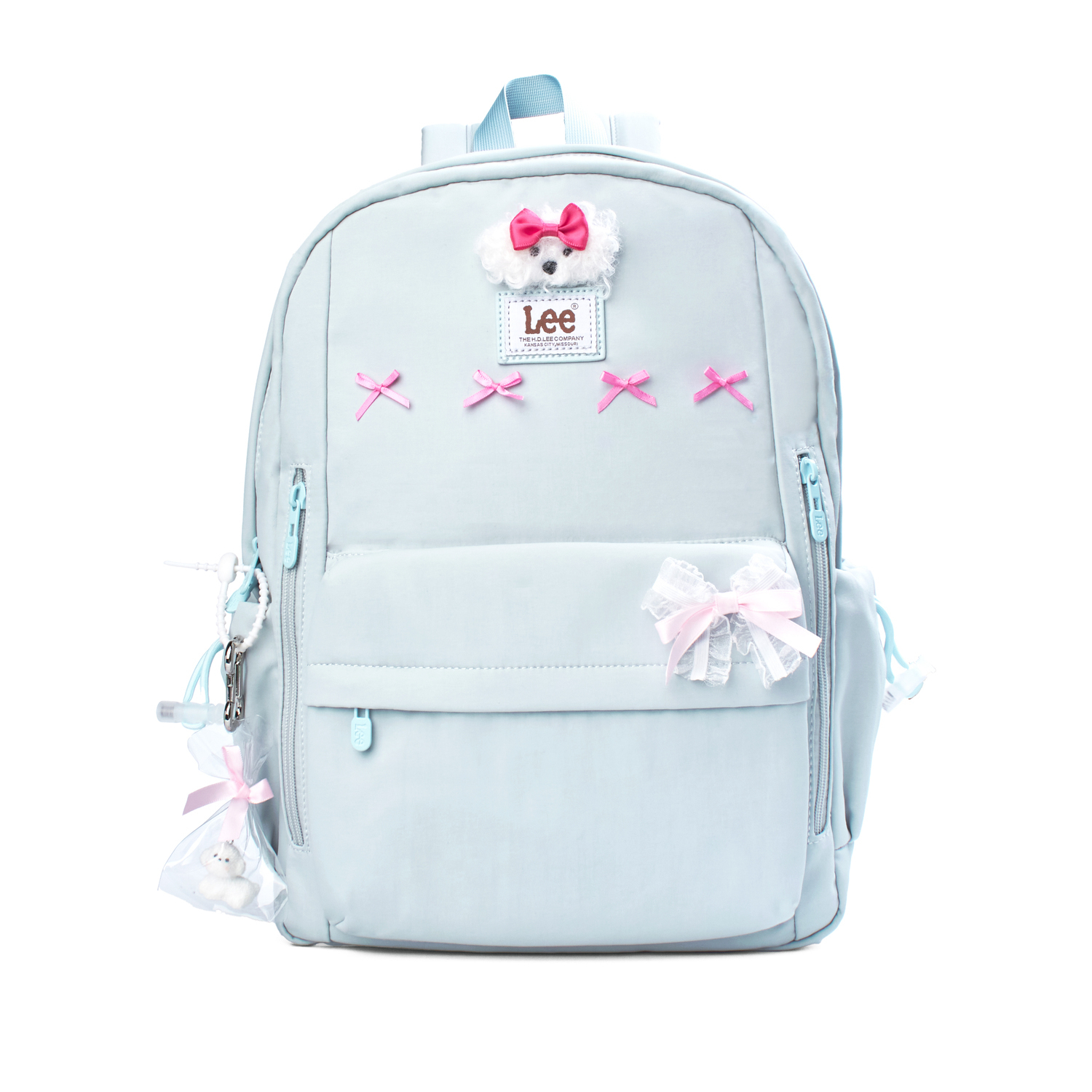 

Lee Тканевый рюкзак средний унисекс голубой конфетный, Powder Sugar Dream